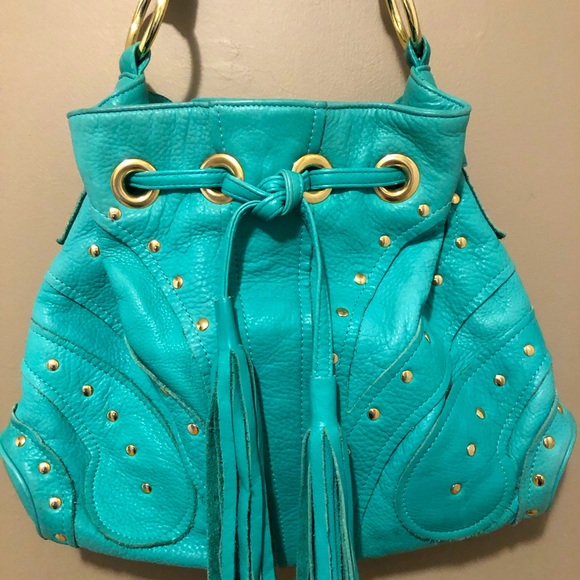 BULGA leather boHo butterfly bag - Picture 2 of 10